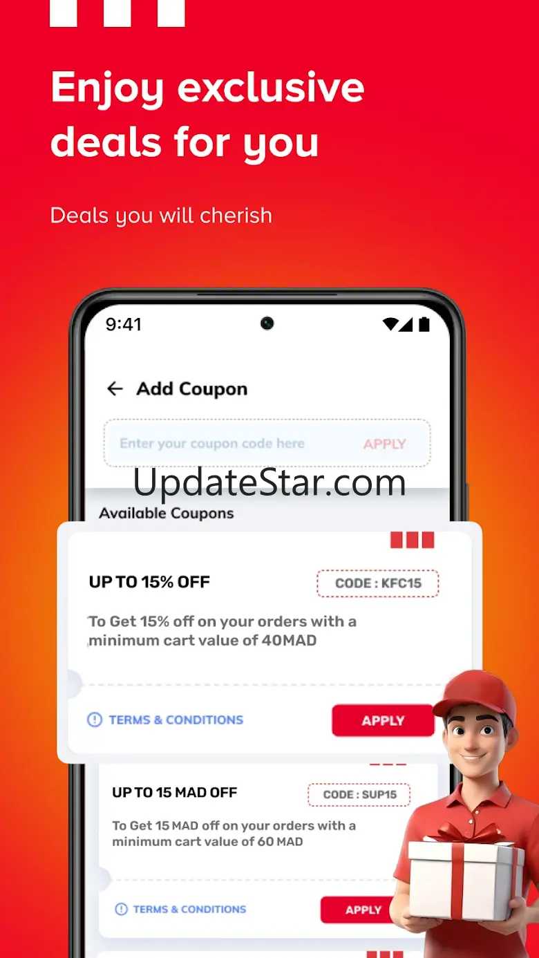 KFC Morocco -Order food online 9.11.9