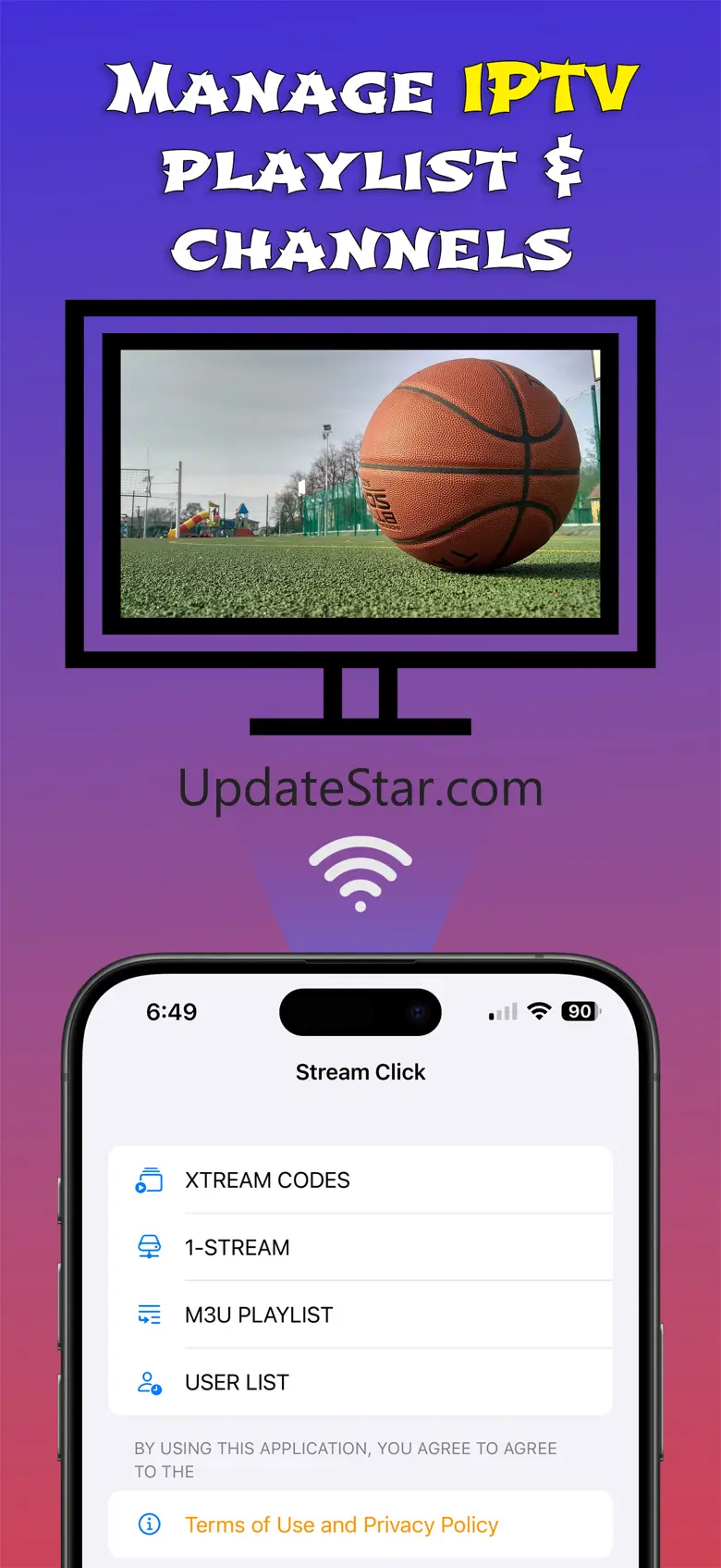 Xtream IPTV Click PlayList M3U 1.0.3
