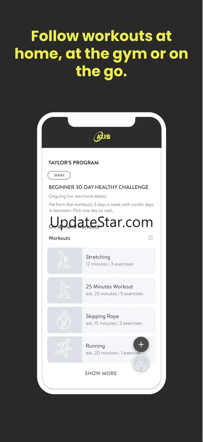 Axis Fitness Method 7.151.0