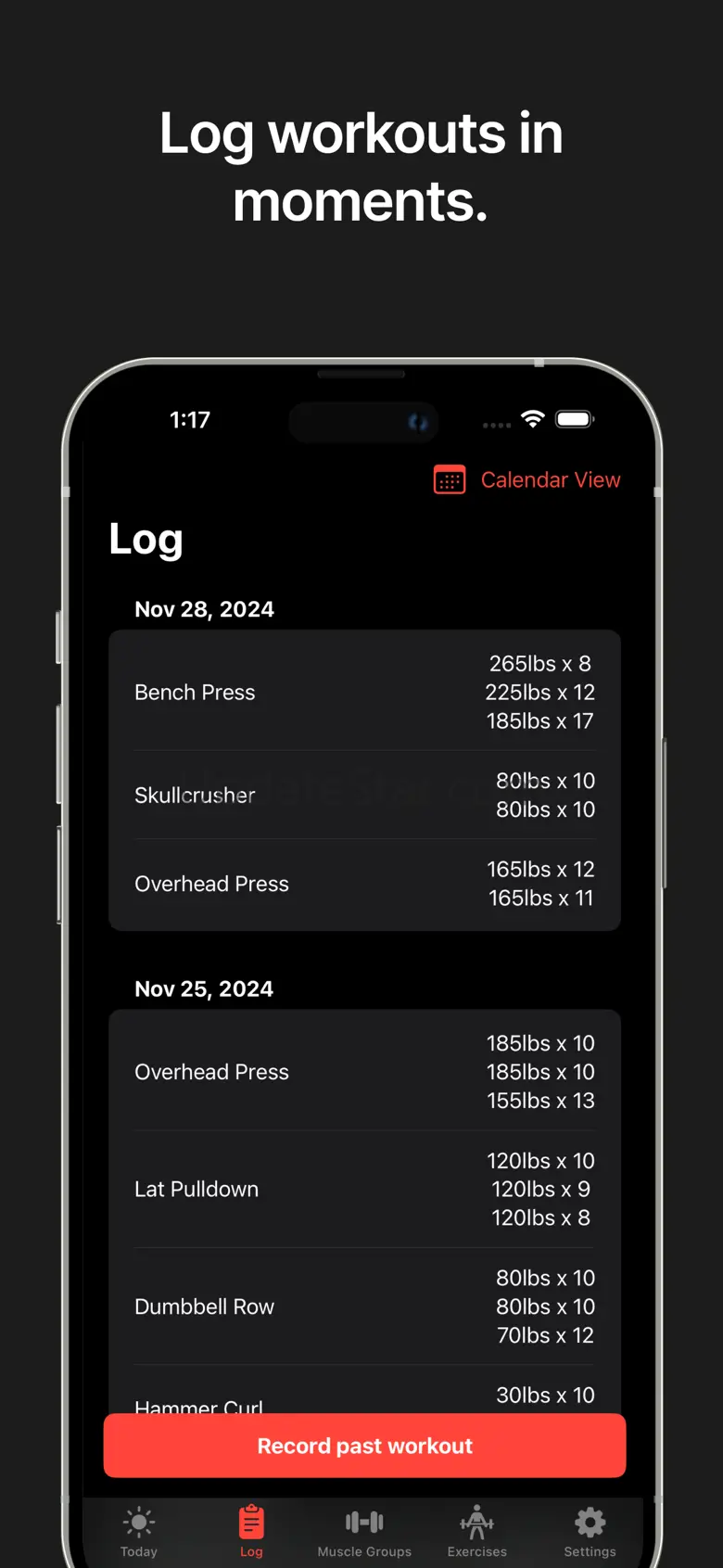 GainsLog - Workout Log 1.0.6