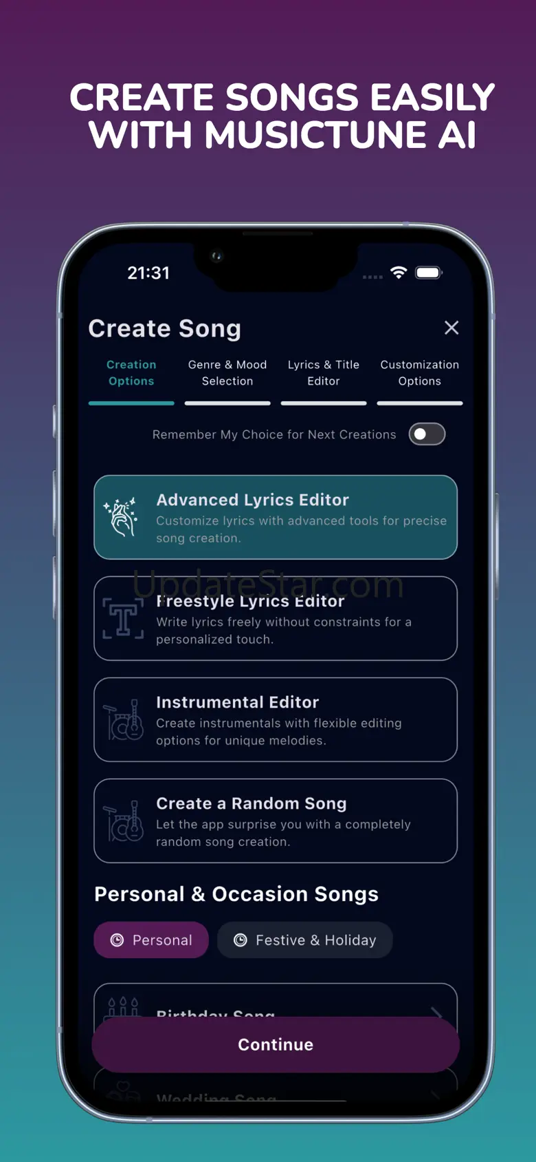 MusicTune AI - Song Generator 1.1.4