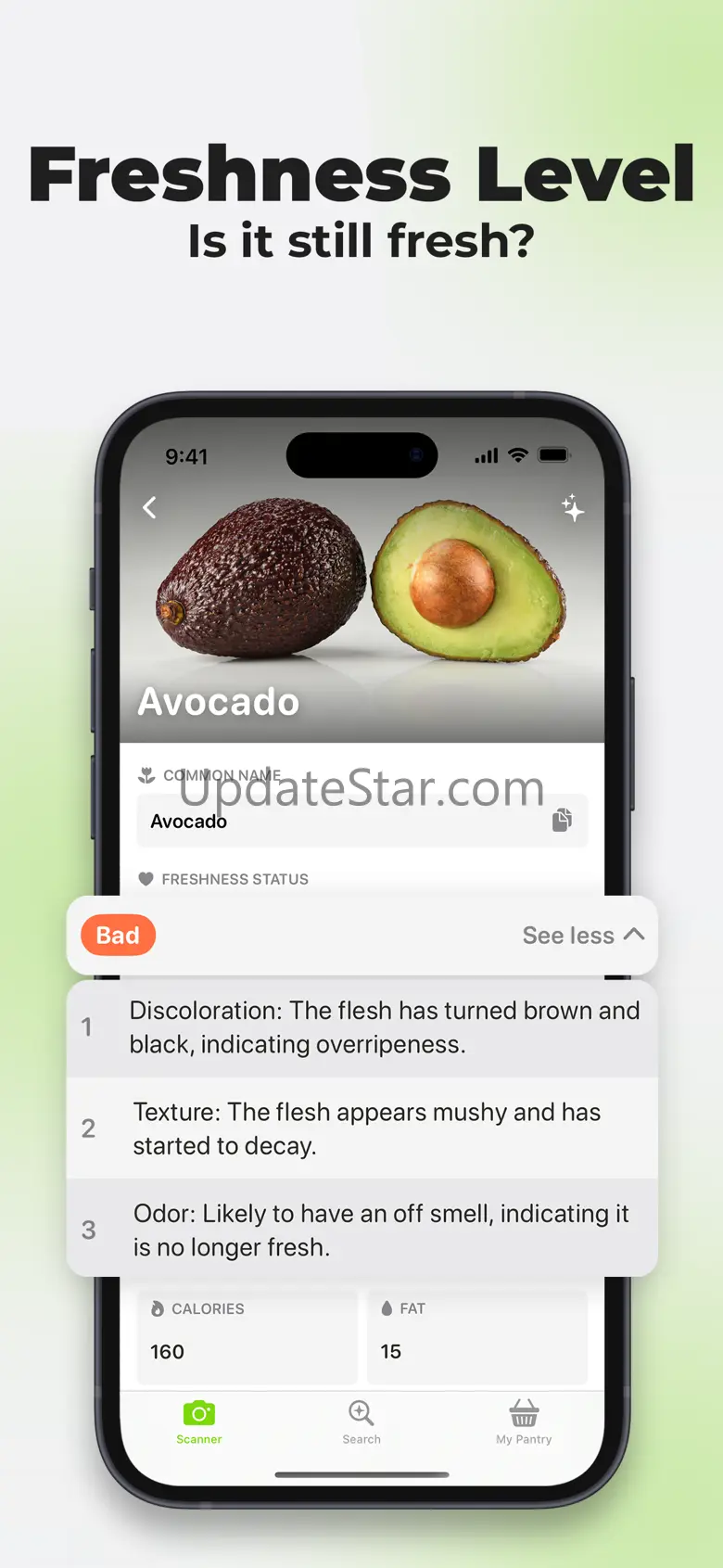 Freshify: Food Calorie Scanner 1.5