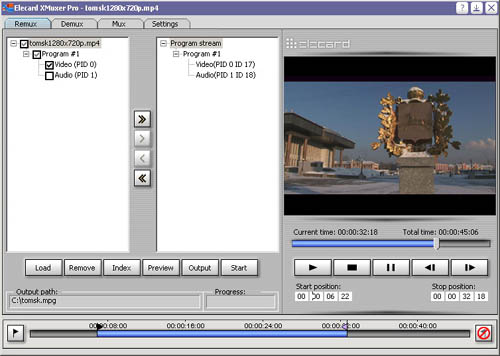 Elecard XMuxer Pro 2.5.80207