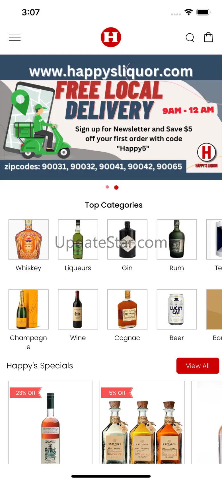 Happy's Liquor 1.0