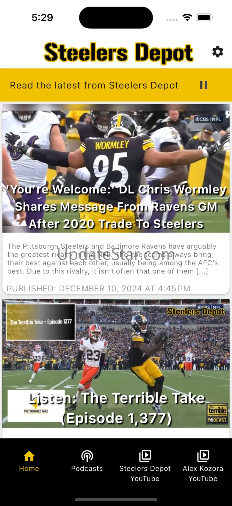 Steelers Depot 1.0.0