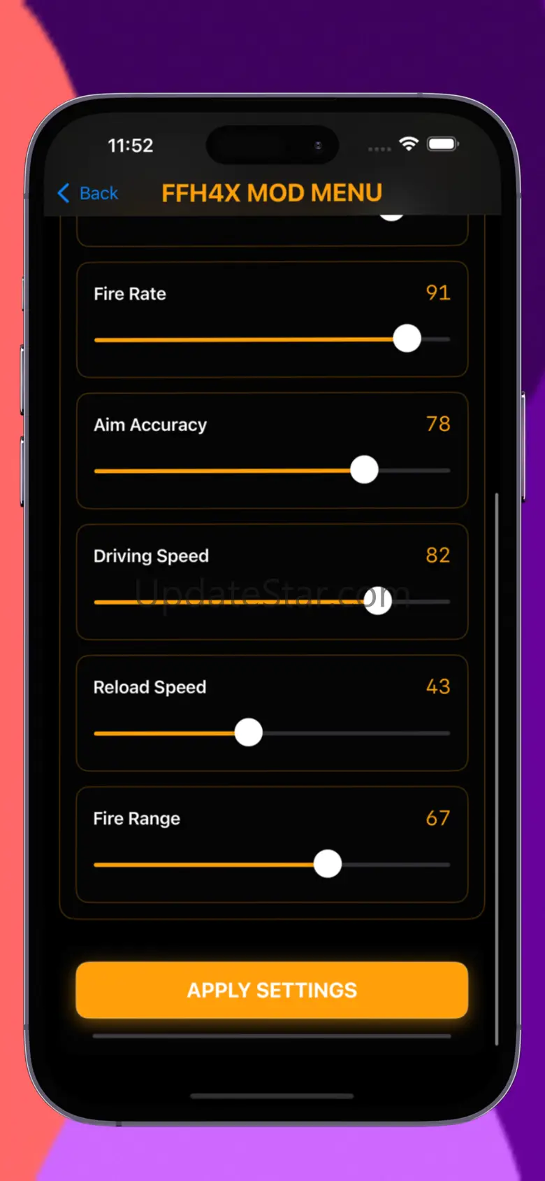 Regedit ffh4x vip mod menu 1.0