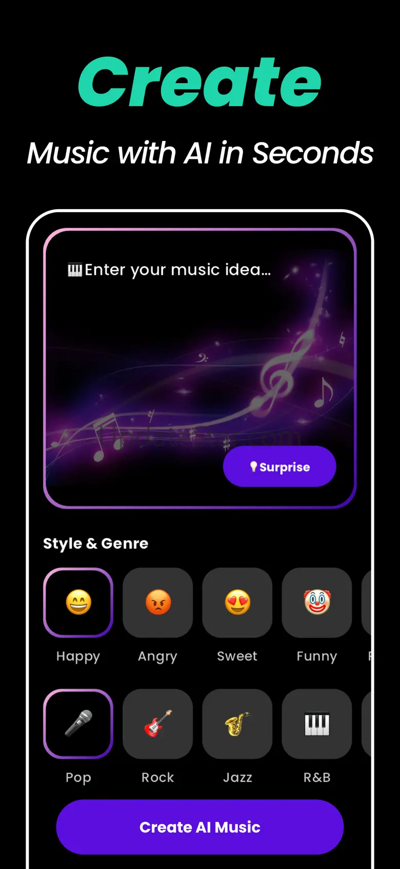 Diffusion : AI Song Generator 1.0.7