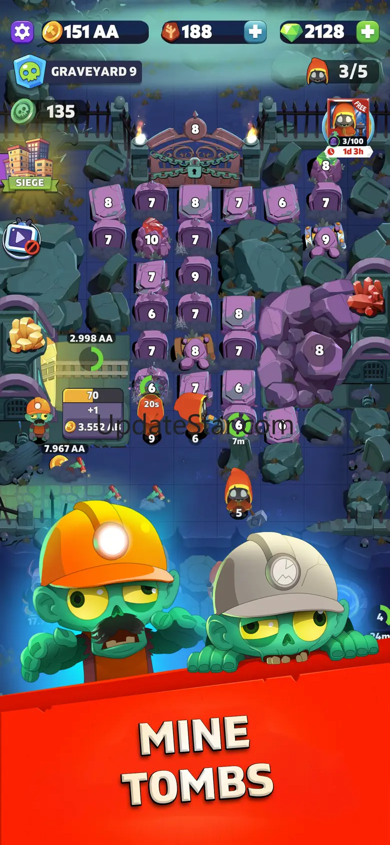 Tomb Miner: Idle Gold Tycoon 0.19.14