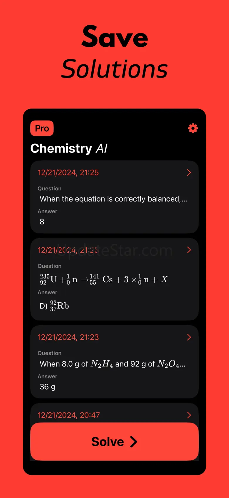 Chemistry AI Solver 1.0.1