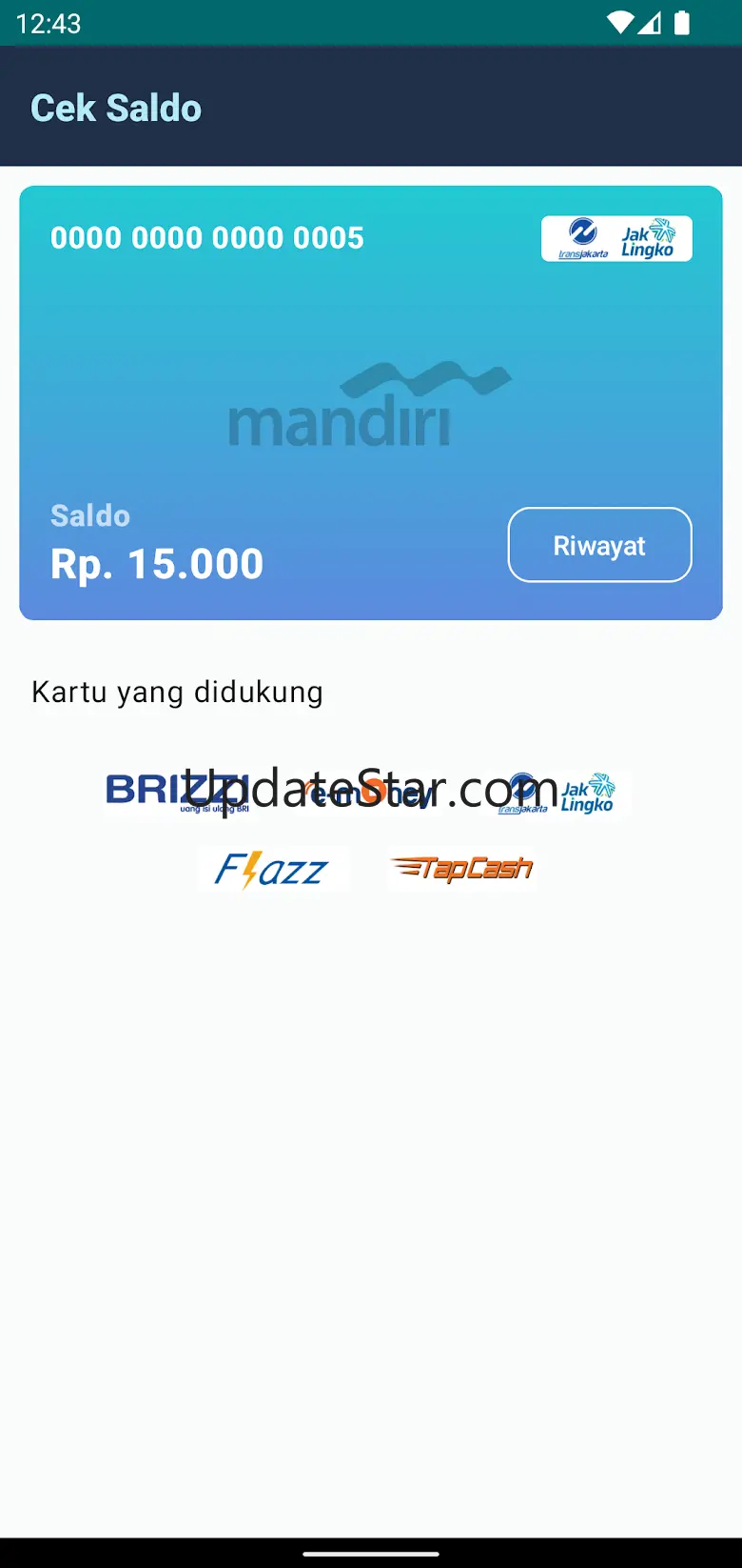 Cek Saldo E-Money Flazz E-Toll 1.2.3