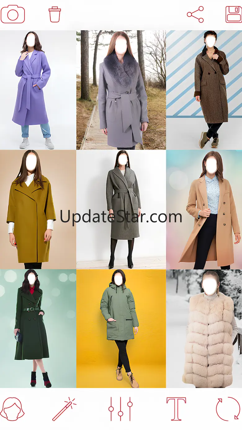 Fashion Coat Frames for Photos 1.3.8