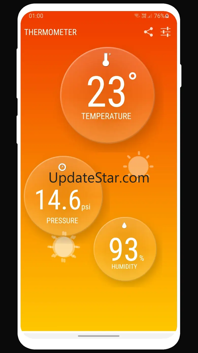 Outside Temperature : Thermo 2.38
