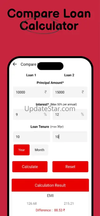 Santa Loan Emi Calculator 1.1