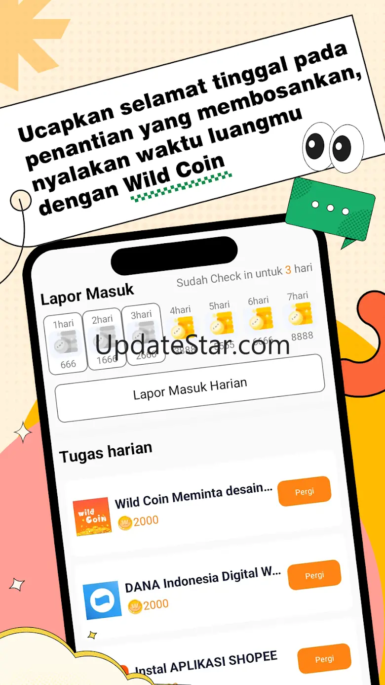 Wild Coin-Kerja paruh bersama 1.0.19