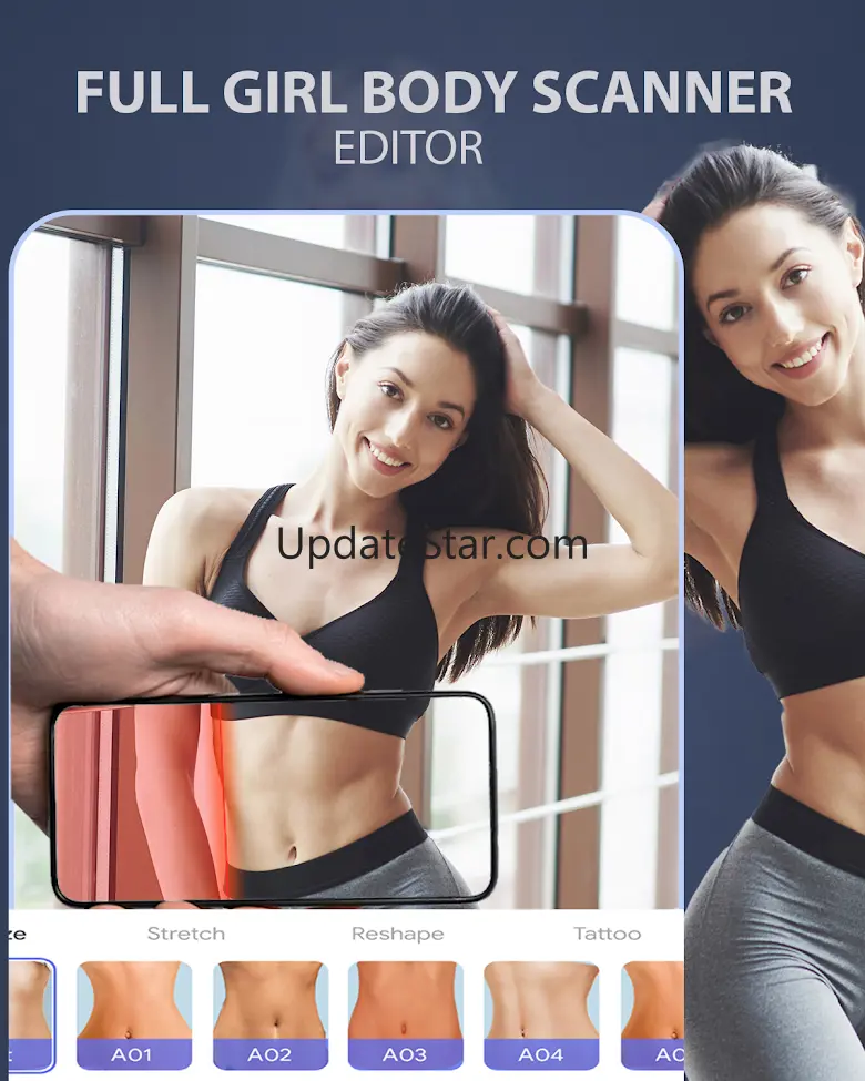 Body Scanner Girl Shape Editor 22.0