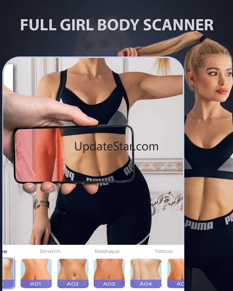 Body Scanner Girl Shape Editor 22.0
