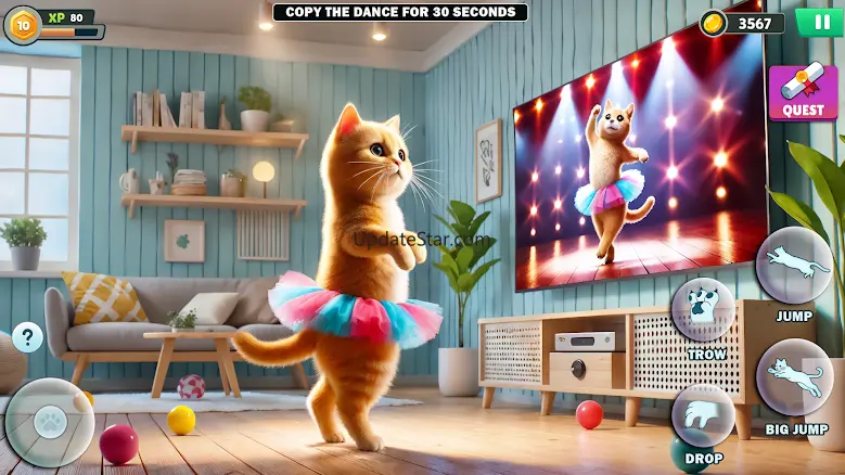Angry Gran Vs Bad Cat Sim 3D