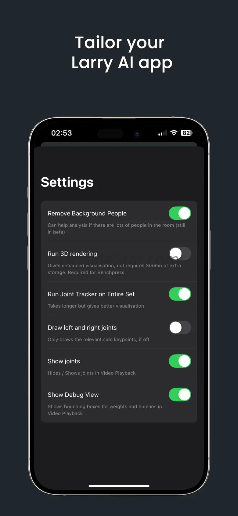 Larry AI: Larry Wheels App 1.2