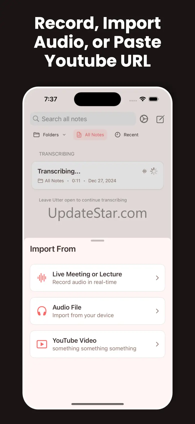 Utter - AI Note Taker 1.1.4