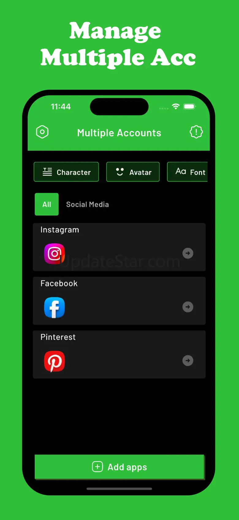 Dual App ~ Multiple Accounts 1.1