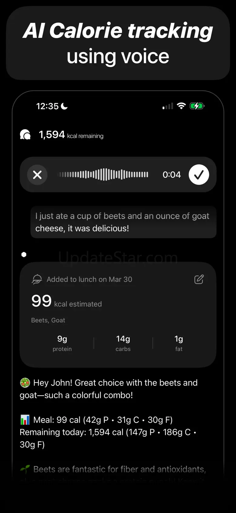 Finalform: Calorie & Macro AI 1.0.4