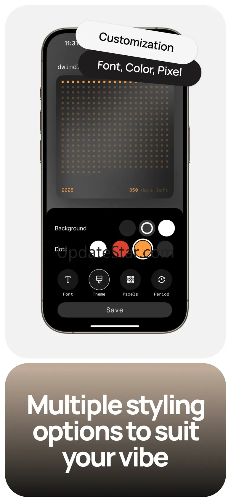 dwindle - visual time tracker 1.02