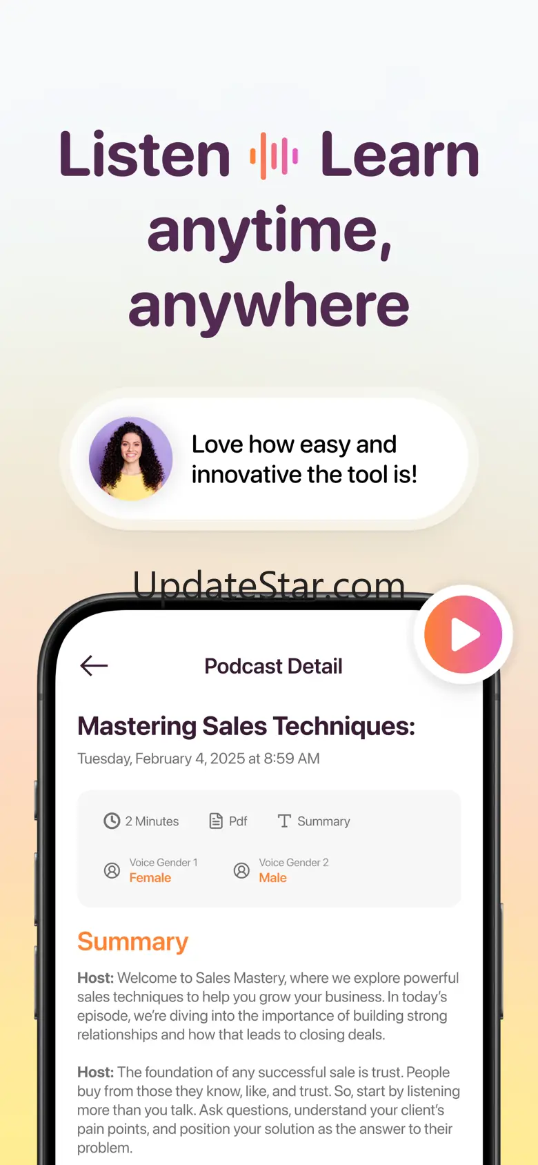 AI Podcast Generator - Orato 1.0.4