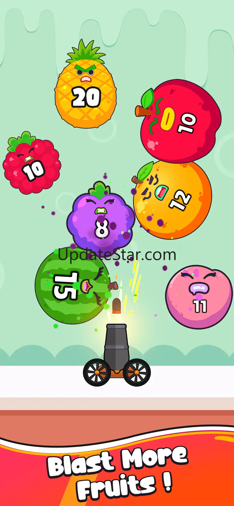Fruit clash : Shooter mania 1.0