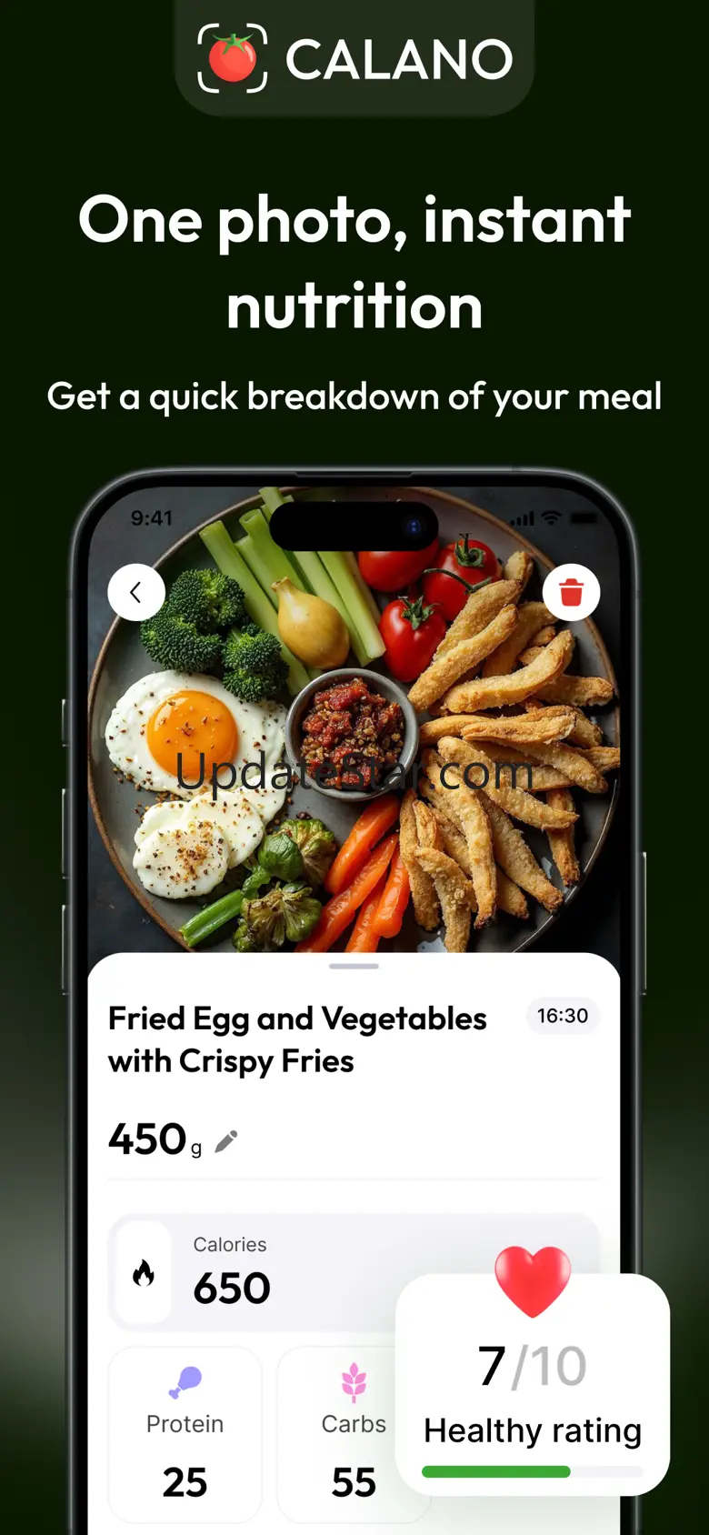 CALANO — Calorie Tracker 1.0.2