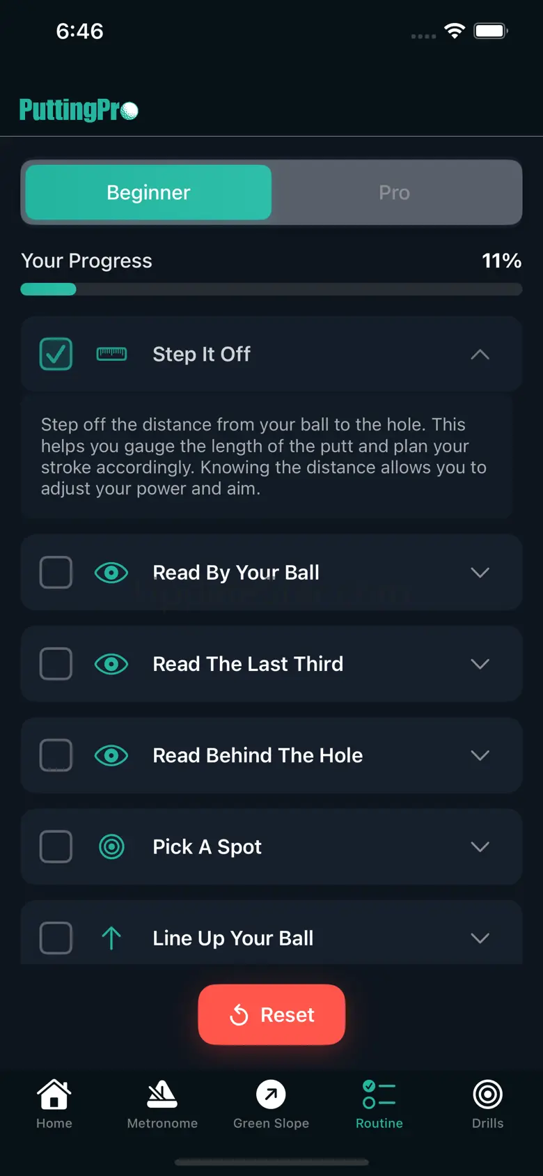 PuttingPro+ 1.1