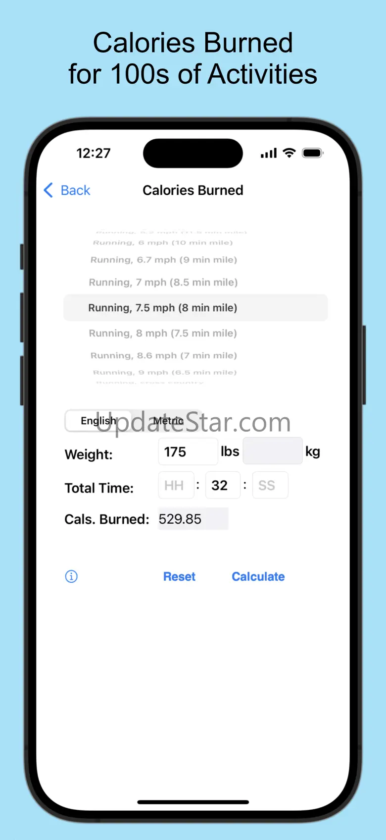 12 Fitness Calculators 3.3