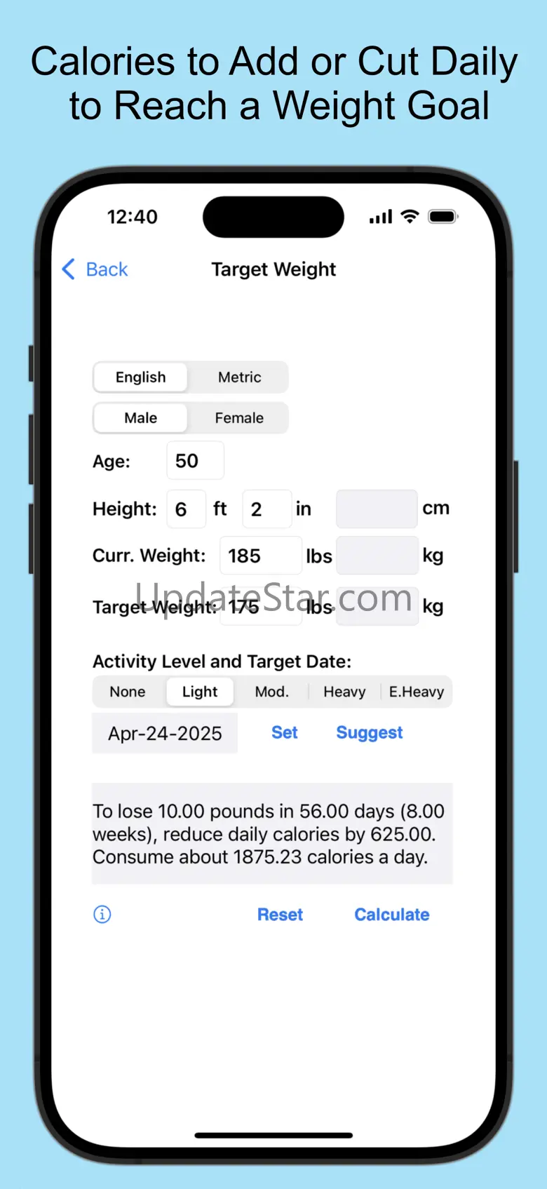 12 Fitness Calculators 3.3