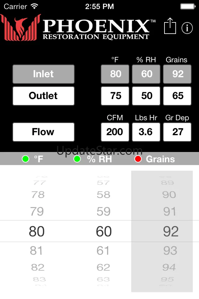 Phoenix Psychrometric Calculator 1.7
