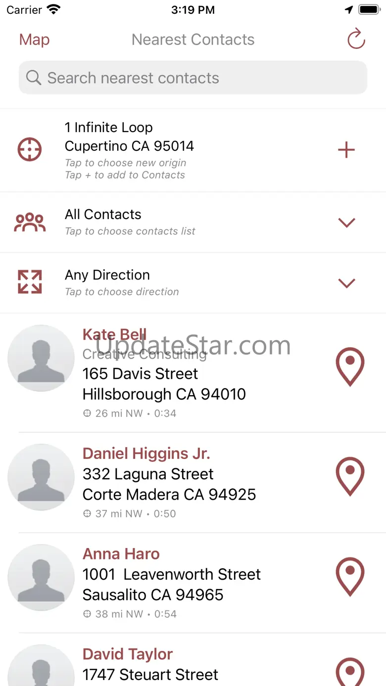 Nearest Contacts 2.44