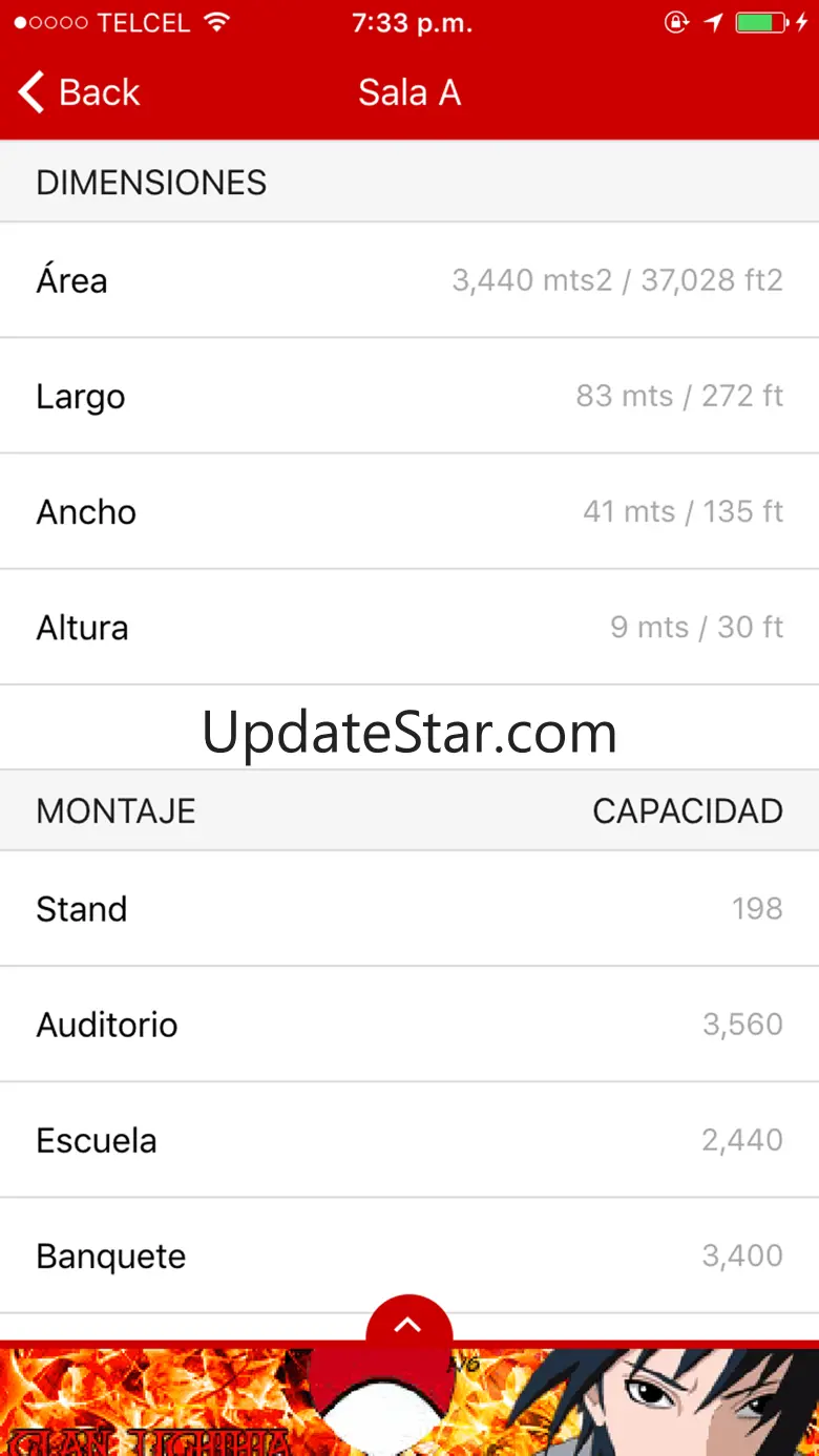 Events in Cintermex 3.8.0