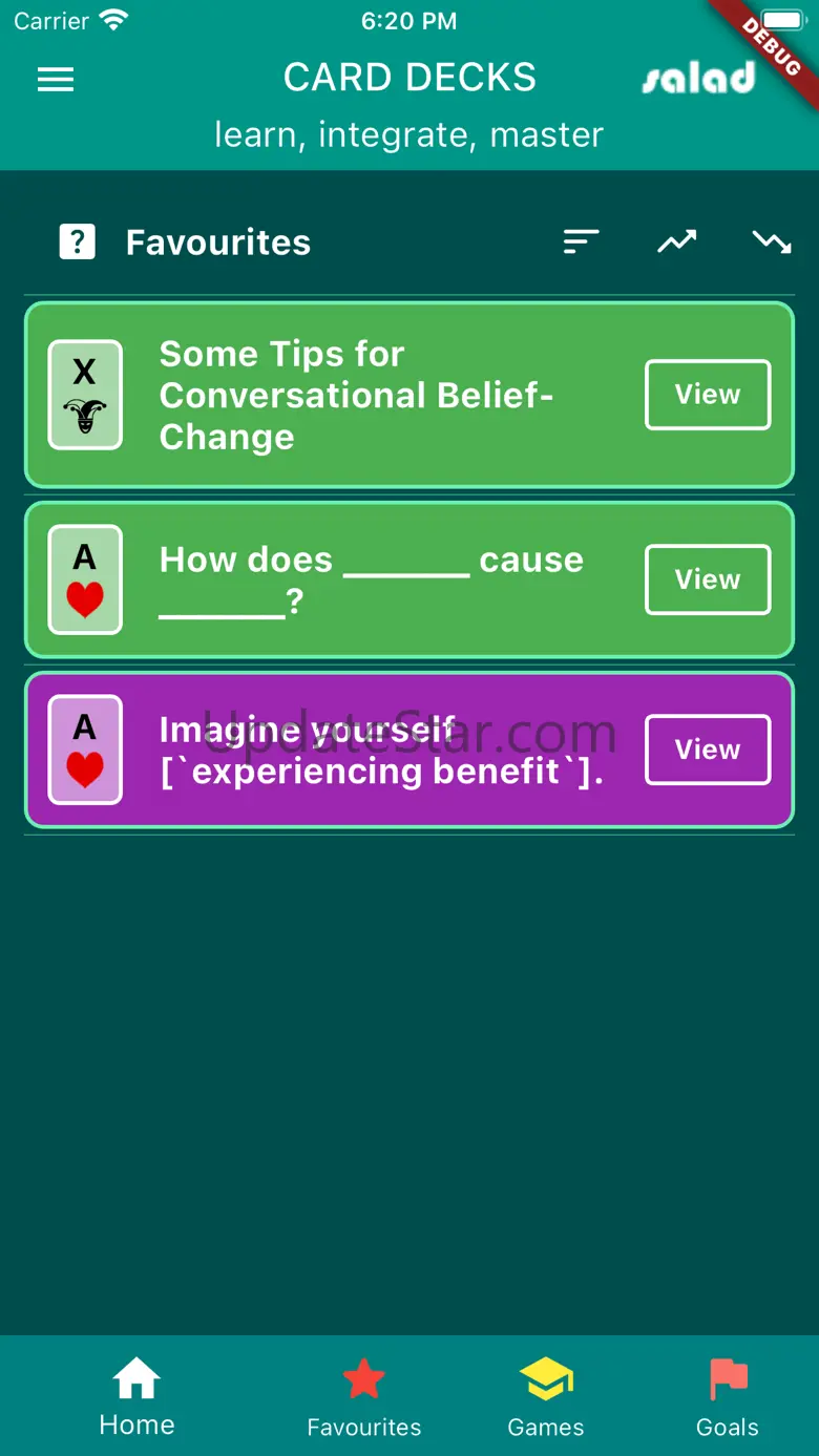 Salad Card Decks 2.0