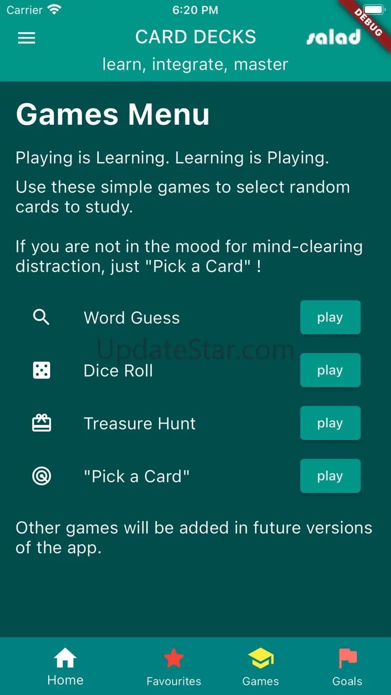 Salad Card Decks 2.0