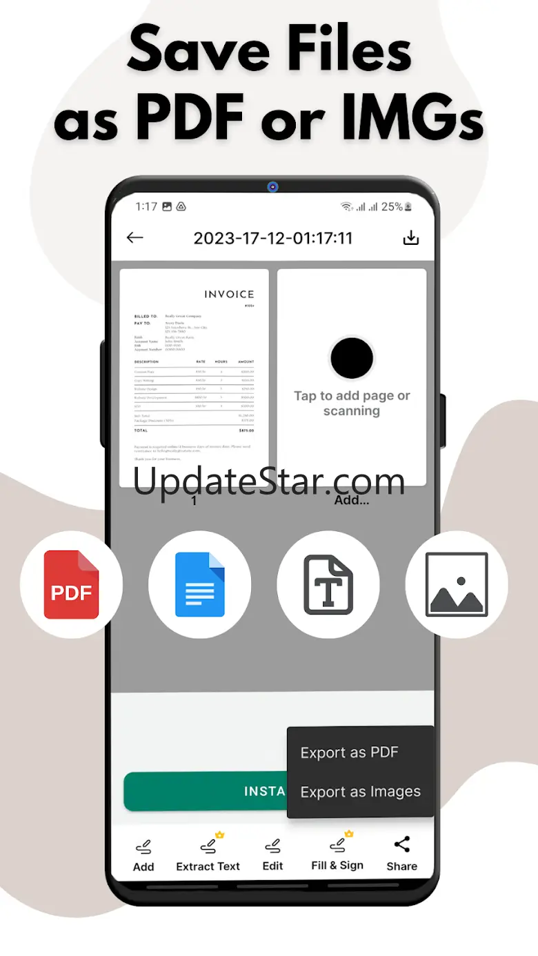 QuickDoc Scanner: Snap to docs 1.1.2