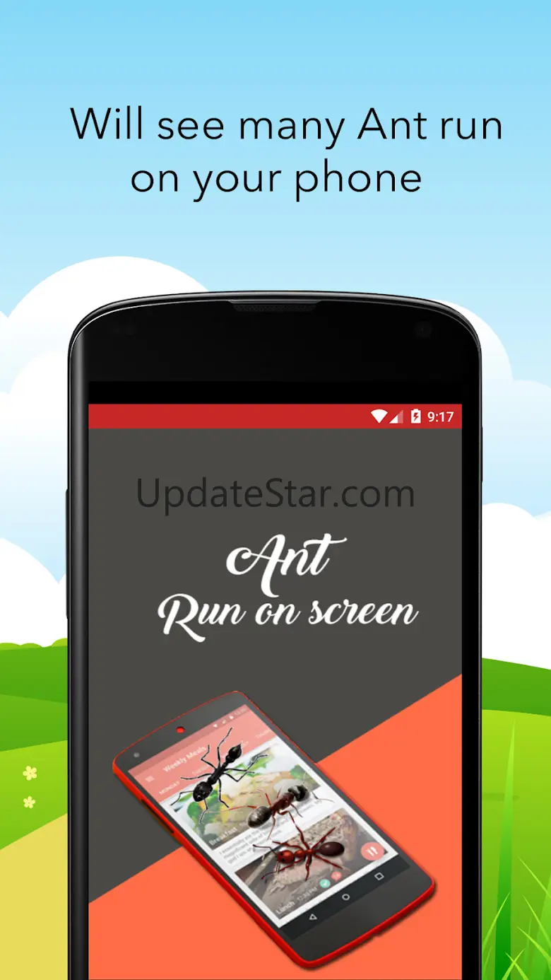 Ant Run on Screen Prank 1.3