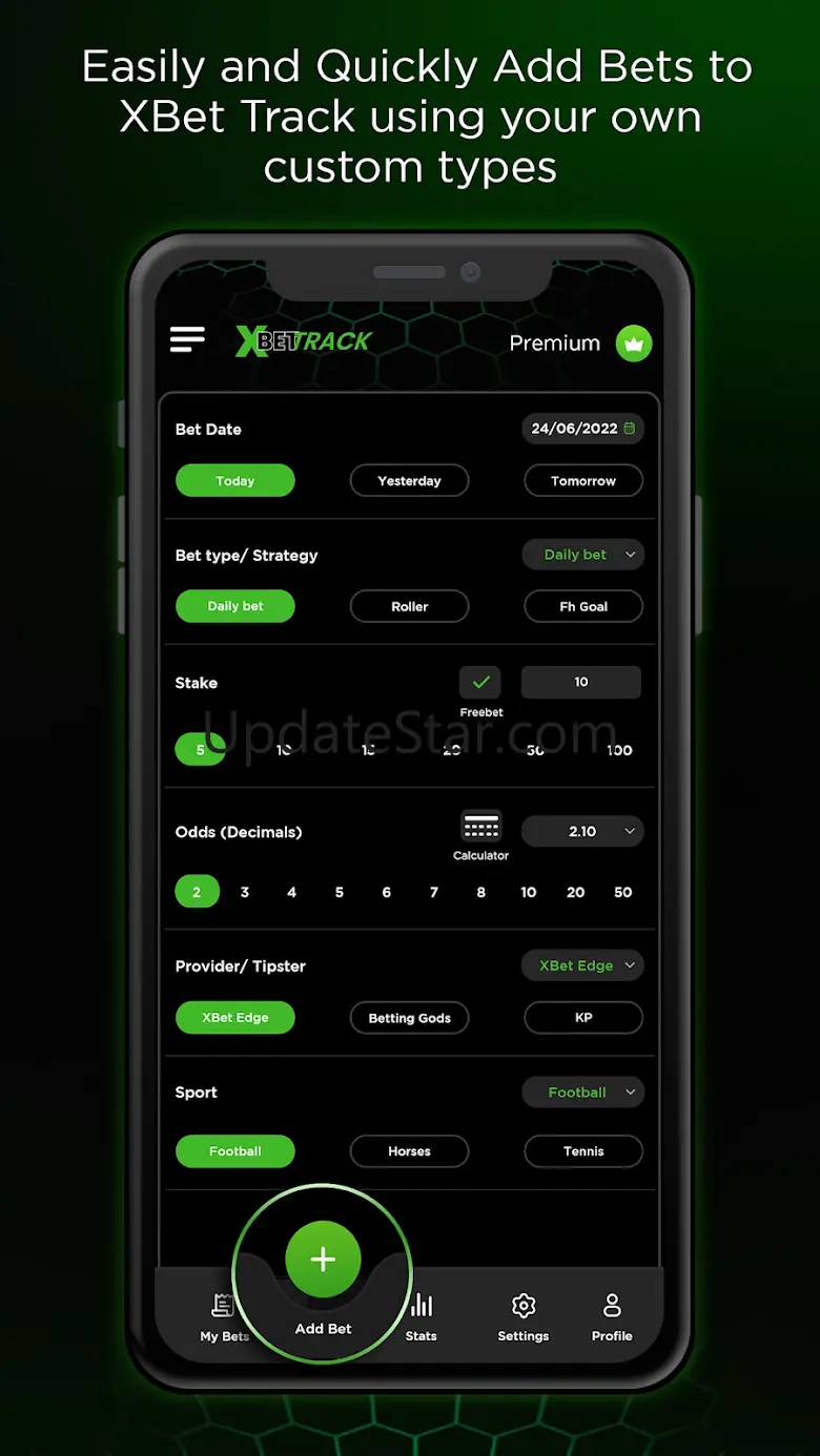 XBet Track Sports Bet Tracker 1.0.7