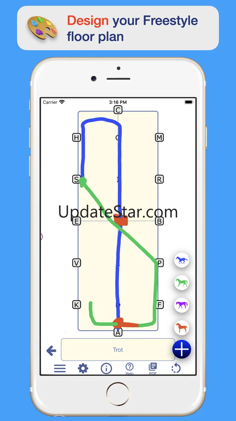 USDF Dressage TestPro 10.93