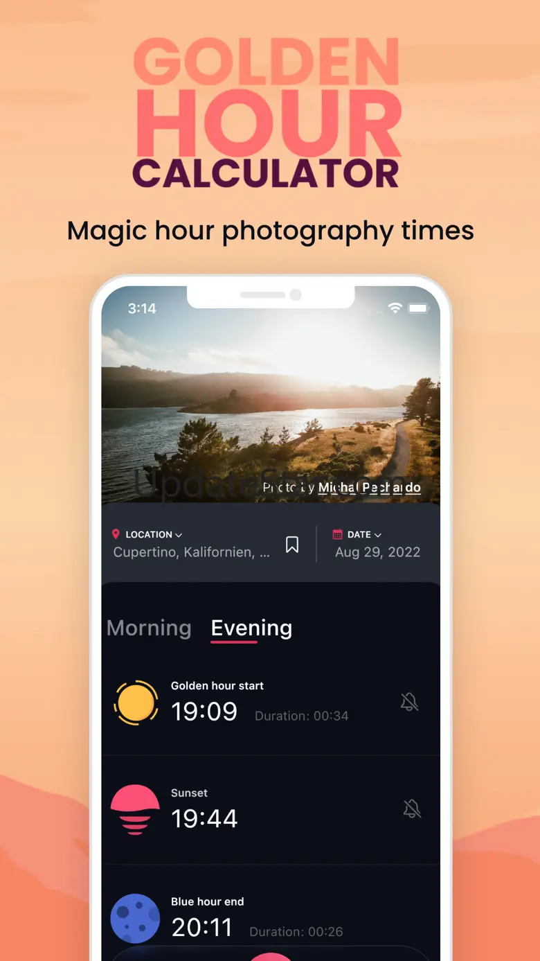 Golden Hour Calculator 1.2.8