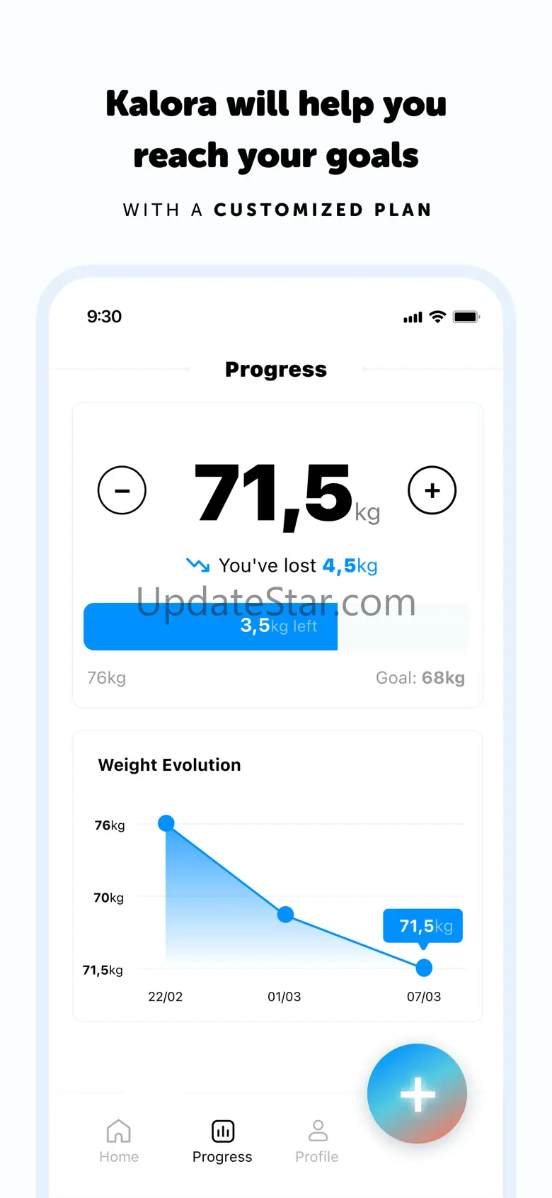 Kalora Fastest Calorie Counter 0.0.5