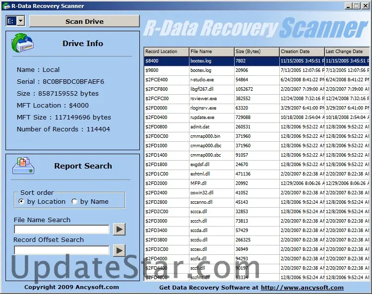 R-Data Recovery Scanner