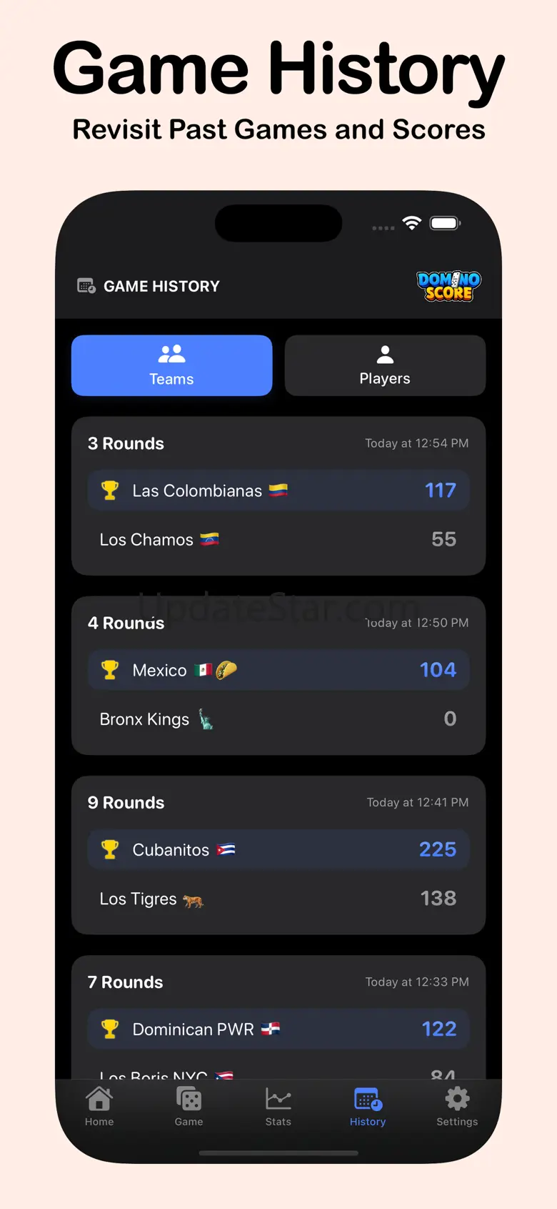 Domino Score Pro: Game Tracker 2.1.5