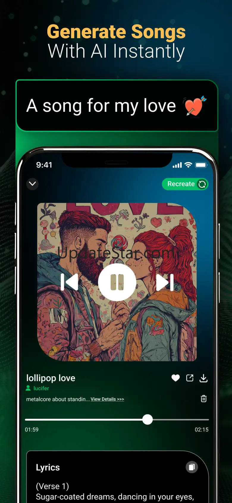 Sonu AI Music & Song Generator 1.0.3