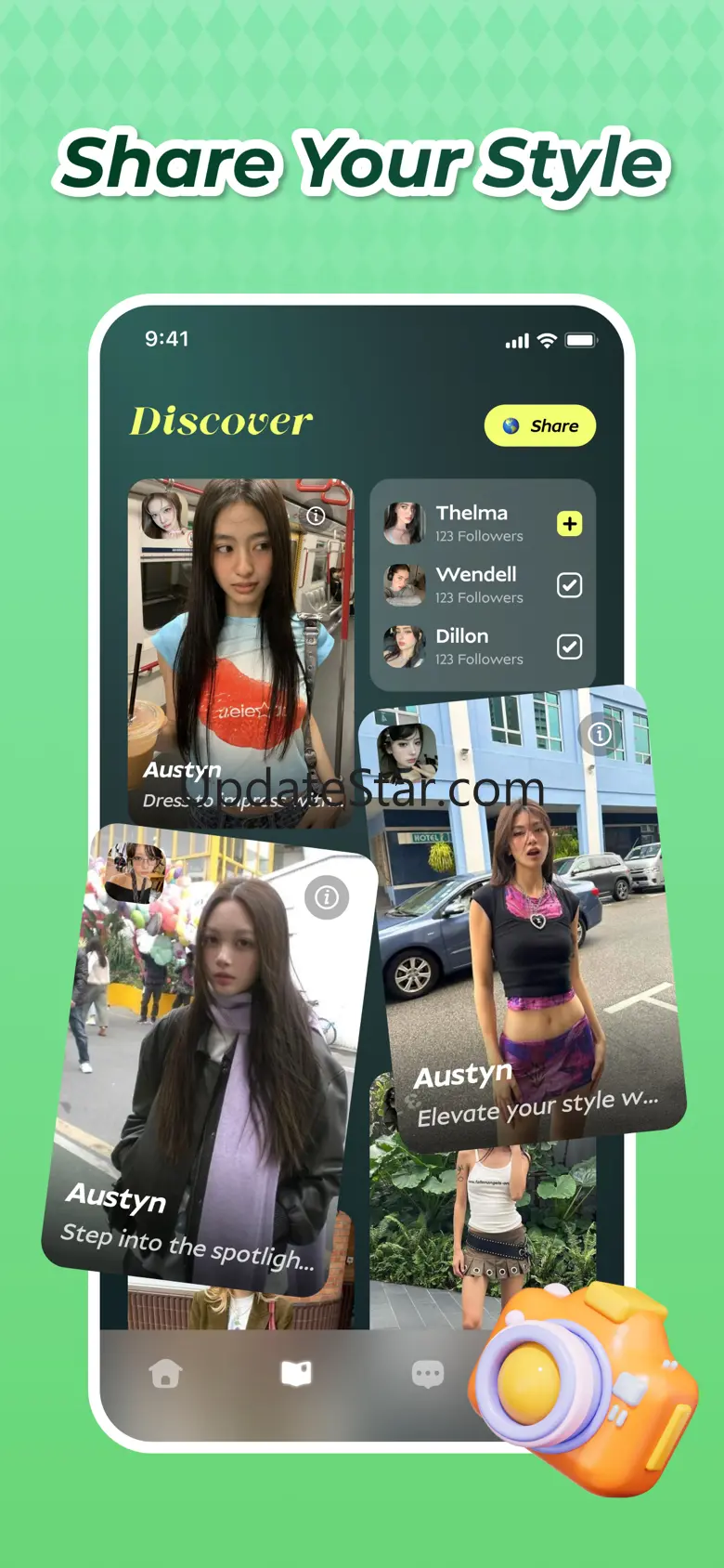 Aumi: Share & Live Chat 1.3