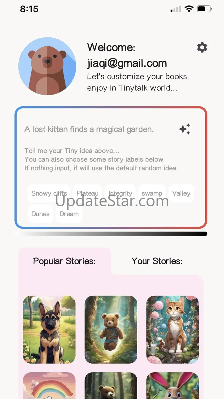 TinyTalk Story 0.5.3
