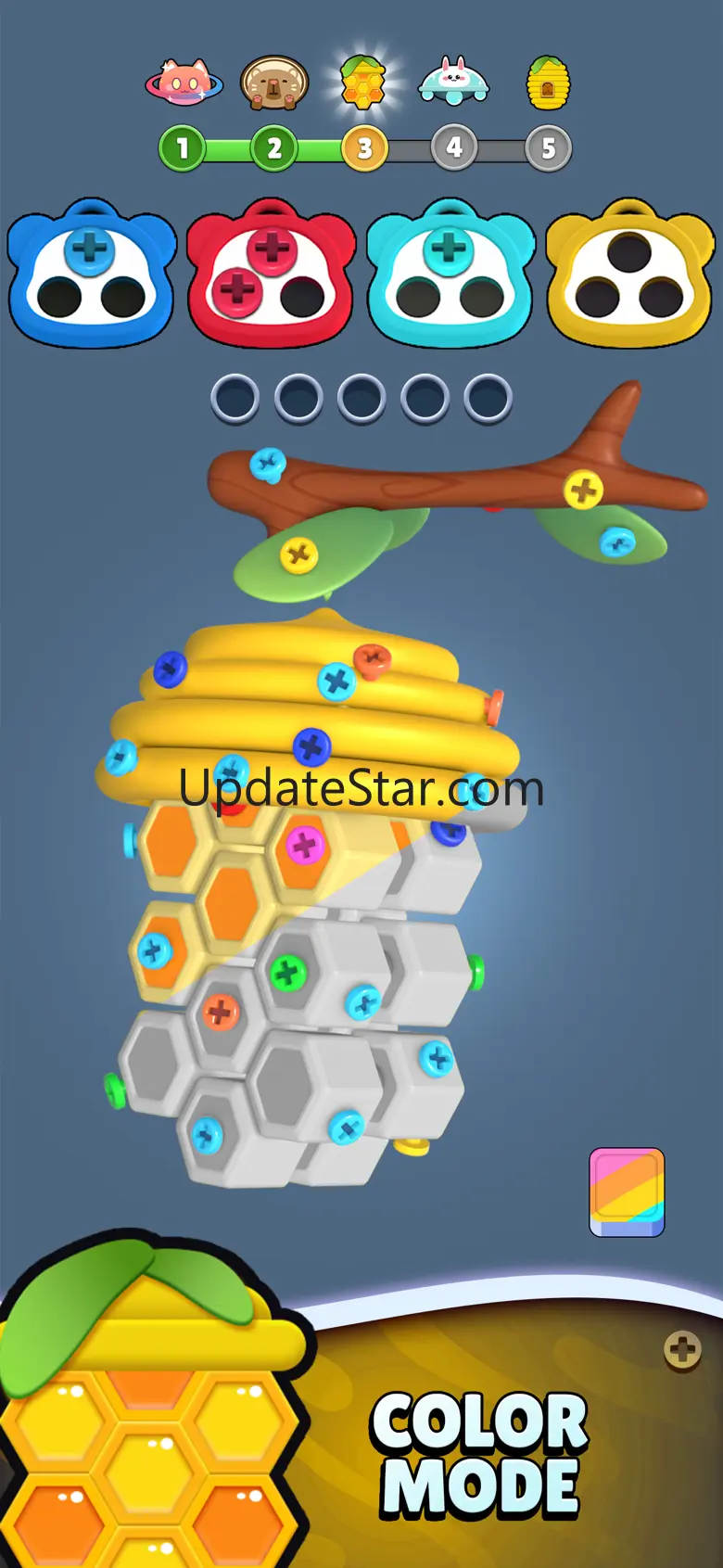 Color Bolts Sort 1.0.0