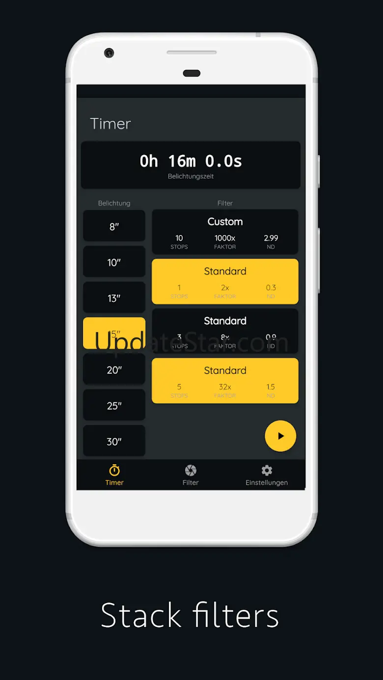 ND Filter Calc (DSLR) 2.0.7